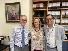 Dr. Wolchok, Dr. Gudas and Dr. Merghoub