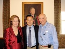 Attendees at an event for Geoffrey Ling, M.D.