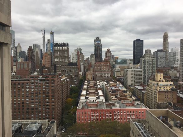 Pharmacology Faculty Meeting 10.28.19 views from the Zuckerman Bldg at MSKCC.